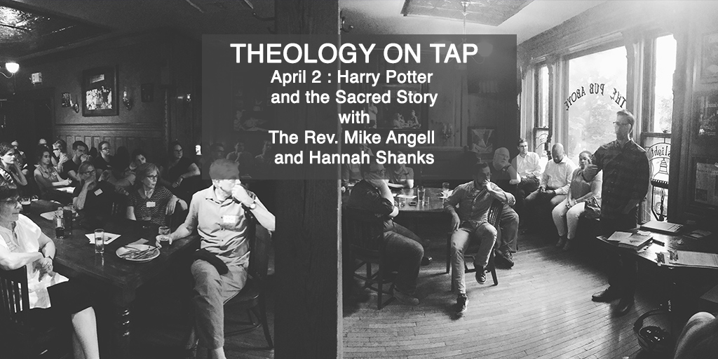 Tuesday April 2: “Harry Potter and the Sacred Story” with the Rev. Mike Angell and Prof. Hannah&nbsp;Shanks
